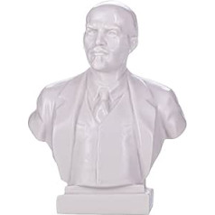 danila-souvenirs Soviet Russian Leader Vladimir Lenin Marble Bust Statue Sculpture 18 cm