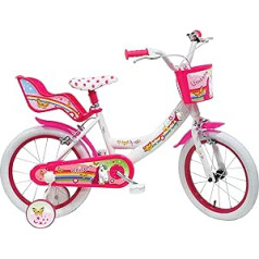 Eden Bikes Jungen Unicorn-16 Children's Bicycle Unicorn, White & Pink, 16 Inches