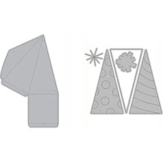 Pyramiden-Box & Partyhut Add-On, Essentials von Ellen Die Combo