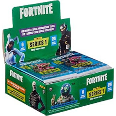 Panini Fortnite 098204 Collectable Cards 24 Boosters in Display Multi-Coloured