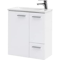 Schildmeyer Matteo 137110 Wash Basin Matt White 50.0 / 25.0 / 60.0 cm