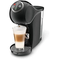 De'Longhi Nescafe Dolce Gusto, Genio S PlusEDG315.B, Capsule Coffee Machine, Espresso, Cappuccino, Latte and More, 0.8 L, Black