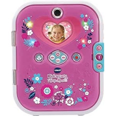 VTech Kidisecrets Selfie Music 2.0 - Children's Diary with 2 Cameras, MP3 Player, Face Detection, Luminous Effects and Much More - For Children Aged 6-12 Years