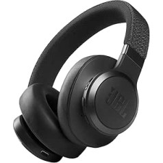 JBL Live 660NC Wireless Over-Ear Bluetooth Headphones in Black - With Noise Cancelling and Voice Assistant - Up to 50 Hours of Music Enjoyment