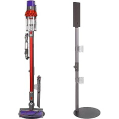 iAmoy Floor Docking Holder Floor Stand Compatible with Dyson V15 Detect V6 V7 V8 V10 V11 Cordless Vacuum Cleaner Accessories [2020 Updated]