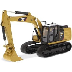 Caterpillar Diecast Masters 85690 Tracked Excavator 320F, Detailed CAT Construction Vehicle in Display Window Box, Scale 1:64, Approx. 14 x 5 x 8 cm, Suitable for Collectors and as a Gift