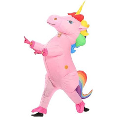 OriginalCup® Inflatable Unicorn Costume XXL | Humorous Inflatable Costume | Adult Size | Polyester | Comfortable to Wear | Durable | Includes Inflation System | OriginalCup®