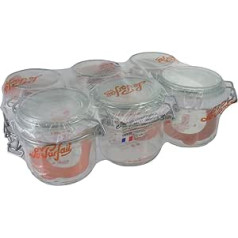 Le Parfait 1978002 Terrines 350 ml Diameter 85 cm Set of 6