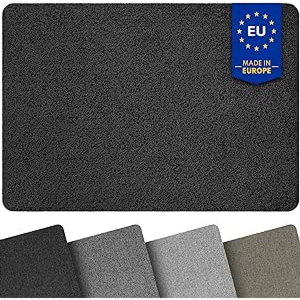 comflor High-Quality Doormat, Anthracite, 50 x 120 cm, Large for Indoor and Outdoor Use, Dirt Trapper Mat, Non-Slip, Washable and Weatherproof, Door Mat for Entrance Area and Outdoor Use, Runner,