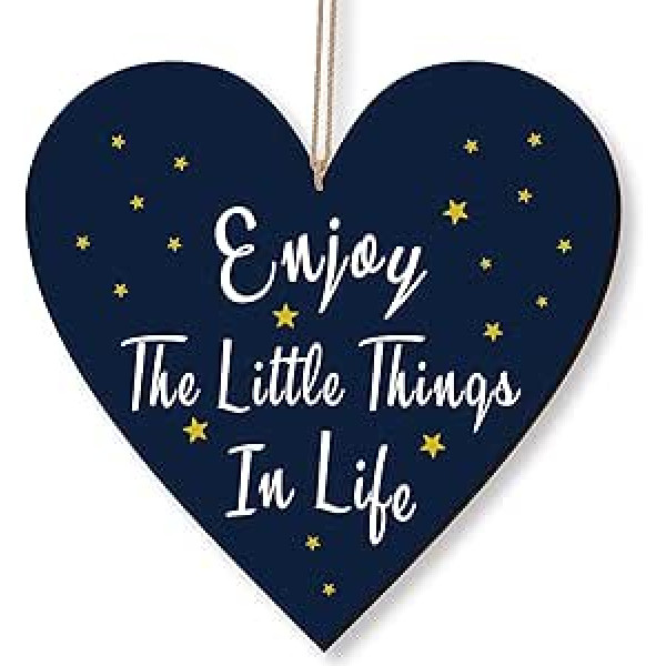 ANHUIB Inspirierender Satz, Wandkunst, inspirierendes Wandschild, motivierende Zitate, Wanddekoration, inspirierende Wanddekoration für Schlafzimmer, positives motivierendes Holzschild für Wohnzimmer,