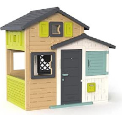 Smoby - Friends Haus Evo - Garden Shed for Children - Individual Extension with Smoby Accessories - Letterbox 810204