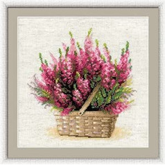 Riolis Scottish Heather Counted Cross Stitch Kit, Multi-Color