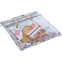 Hobby Gift HGPPL38 Flat Project Bag - Needle Craft and Greeting Cards for Sewing - Safe Waterproof Sewing Instructions: 1 x 30 x 29.5 cm