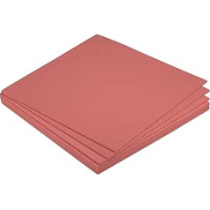sourcing map 8 Pcs Red EVA Foam Sheets 24x24cm 3mm Thick Craft Foam Sheets for Costumes, Arts and Crafts Projects