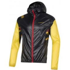 Vējjaka BLIZZARD Windbreaker JKT M L Black/Yellow