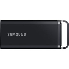 Samsung Portable SSD T5 EVO 8TB USB 3.2 Gen 1 460MB/s Read 460MB/s Write External Hard Drive for Mac, PC, Android, Smart TVs and Game Consoles. Includes USB-C Cable MU-PH8T0S/EU
