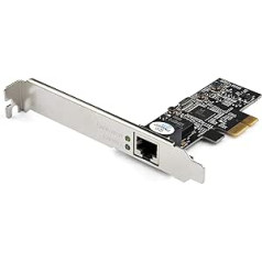 StarTech.com PCI Express Network Card (1 Port, 2.5Gbps 2.5GBASE-T, PCIe LAN Adapter Card)