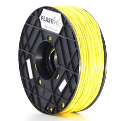 Plastink RBR300YL1 Rubber, Diameter 3 mm Yellow