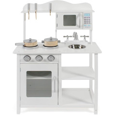 Bayer Chic 2000 - Play Kitchen with Accessories, Children's Kitchen, White