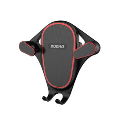 Dudao Gravitācijas auto turētājs ventilācijas atverei, melns