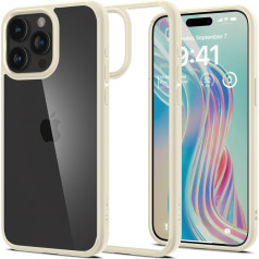 Spigen Ultra Hybrid maciņš iPhone 15 Pro bēšs