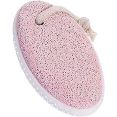 Cchude 1 x Pink Double Sided Natural Pumice Stone Callus Scrubber Corn Remover Foot Whetstone