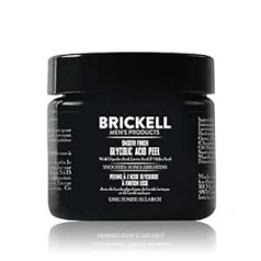 Brickell Men's Products Brickell Men's Smooth Glycolic Acid Scrub for Men, Natural and Organic, Anti-Ageing Exfoliation Against Wrinkles, 59 ml, Scented