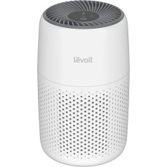 LEVOIT HEPA Air Purifier with Aromatherapy, 7 Watt Energy Saving, Air Purifier with 3 Speeds Against Mould Dust Pet Hair up to 0.3 μm for Allergy Sufferers Bedroom, 25 dB, White