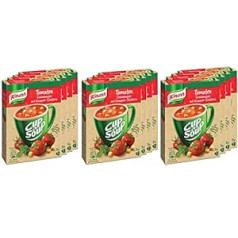 ‎Knorr Knorr Cup a Soup Tomato Cream Soup with Crispy Croutons Delicious Vegetable Soup without Flavour-Enhancing Additives and Dyes 12 x 57 g