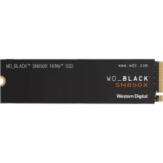 WD Black Sn850x WDS100T2X0E SSD Drive (1 TB ; m.2; PCIE NVME 4.0 x4)