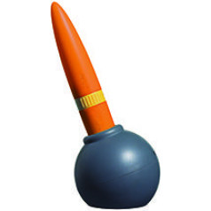 ViceVersa inky patato peeler orange 13522