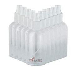 ÄUGEN GmbH 10 x 250 ml fine atomiser, empty, transparent, PET, empty, transparent, clear, spray bottle
