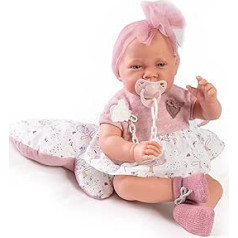 Muñecas Antonio Juan Newborn with Pillow Butterfly, Multicoloured (33224)