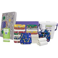 Bambino Mio, mioduo Cloth Nappy Complete Set, Safari Party
