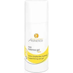 AESTHETICO Eye Balance Gel – Instant Firming Eye Care with Anti-Ageing Effect, Reduces Wrinkles and Decongestants, 15 ml