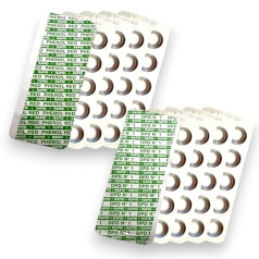 Wiesel 100 Rapid Reagent Tablets, 50 x pH Value Phenol Red, 50 x DPD1 Free Chlorine, for Water Testers and Pool Testers, Refill Pack