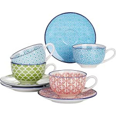 Vancasso porcelain coffee set for 4 people