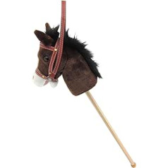 Sweety Toys 14040 Hobbyhorse with Sound Function without Wheels and without Handles - Suitable for Hobby Horsing Tournaments