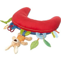 SIGIKID 42153 Aktiv-Spielhörnchen Baby Activity PlayQ Mädchen und Jungen Babyspielzeug empfohlen ab 3 Monaten mehrfarbig, Polyester, 37 x 36 x 9 cm