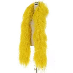 6 Ply Ostrich Feather Boas, 2 M Real Fluffy Natural Crafts,DIY Handicrafts Festival Carnival Costume Scarf Wedding Feather Dress/Skirt Decoration (Color : 04, Size : 10 pcs)