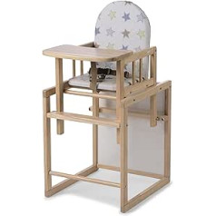 Geuther Nico – Combination High Chair Stars natural