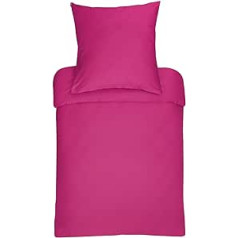 Bassetti Bed Linen Plain Fuchsia 135 x 200 cm (without Pillow)