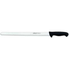 Arcos Serie 2900 - Schneidmesser Schinkenmesser - Klinge Nitrum Edelstahl 400 mm - HandGriff Polypropylen Farbe Schwarz