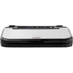 GASTROBACK #46009 Design Vacuum Sealer Basic, Fully Automatic and Manual Vacuum Sealer and Welding, Integrated Cutting Device, 4 Functions, 11 L/Min, 150 Watt