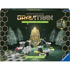 Ravensburger GraviTrax Advent Calendar – Ideal for GraviTrax Beginners and Fans, Construction Toy for Children from 8 Years