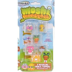 Moshi Monsters Moshlings Mr. Snoodle, Oddie, Scamp, Roxy & Humphrey Pencil Topper