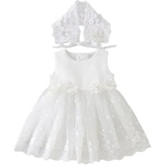 Zahur DMFGD Newborn Christening Dress Birthday Clothing for Girls Christening Dress Christening Dresses Girls Dresses 3 Months Christening
