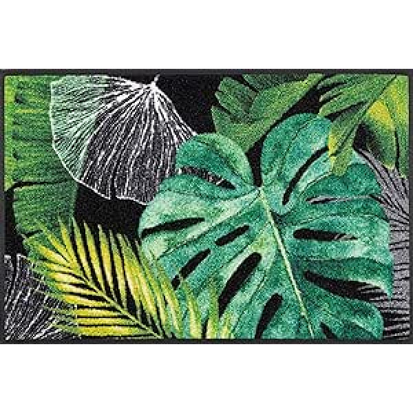 wash+dry Neoflora Door Mat, 50 x 75 cm, Washable for Indoor and Outdoor Use