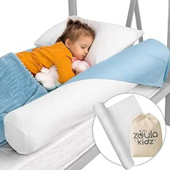 zoula kidz® Inflatable Fall Protection Bed Travel with Oeko-Tex® Fabric Cover [180 cm, Set of 1] - Fall Protection Box Spring Bed 200 cm - Fall Protection Bed for Baby and Children - Fall Protection