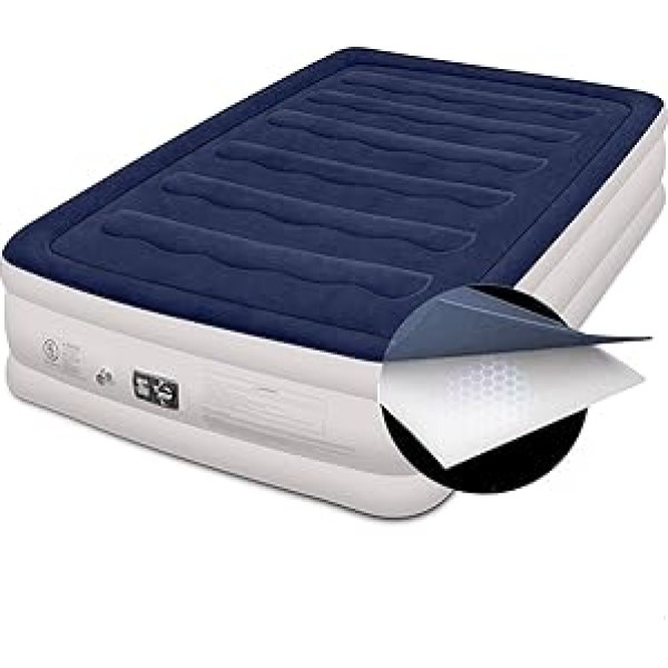 Air Mattress Guest Bed Air Mattress Self-Inflating 2 People & 1 Person Air Mattress Camping Travel Cot Adult with Built-in Electric Pump